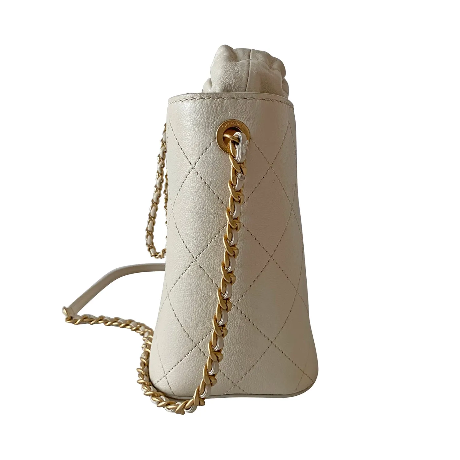 Chanel Drawstring Bucket Bag