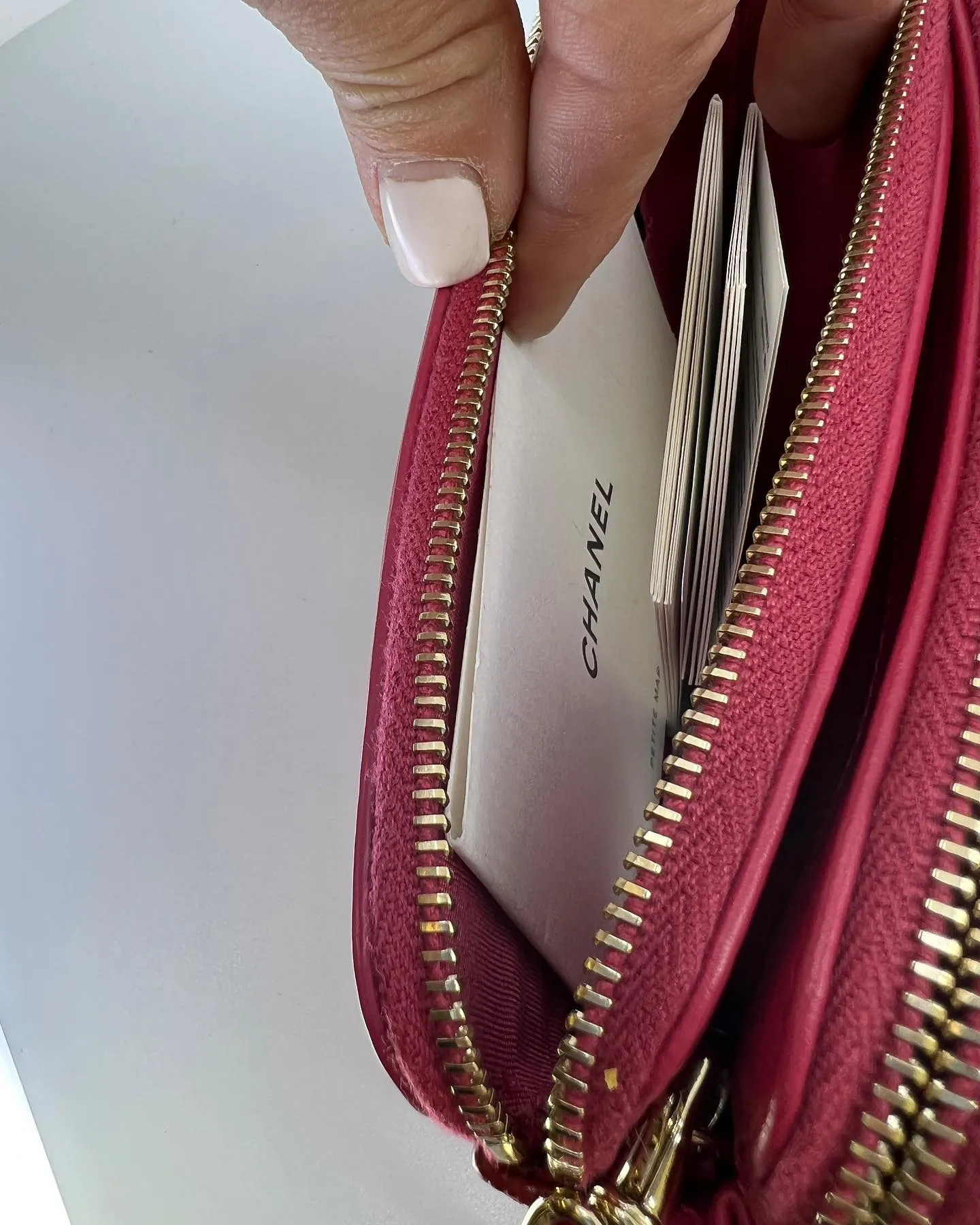 CHANEL FILIGREE CAVIAR LAMBSKIN CROSSBODY CHAIN BAG