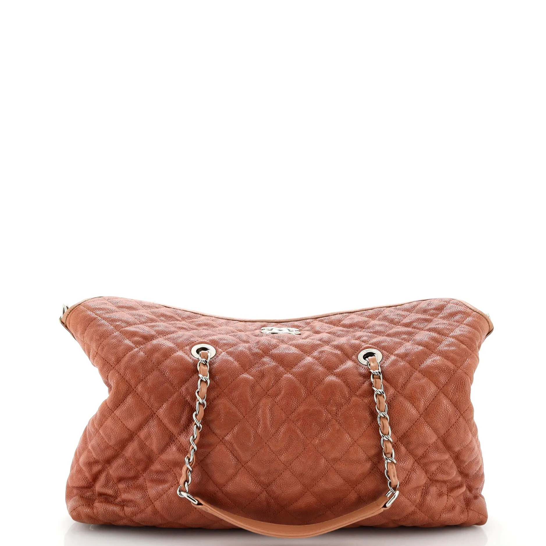 Chanel French Riviera Fold Tote Quilted