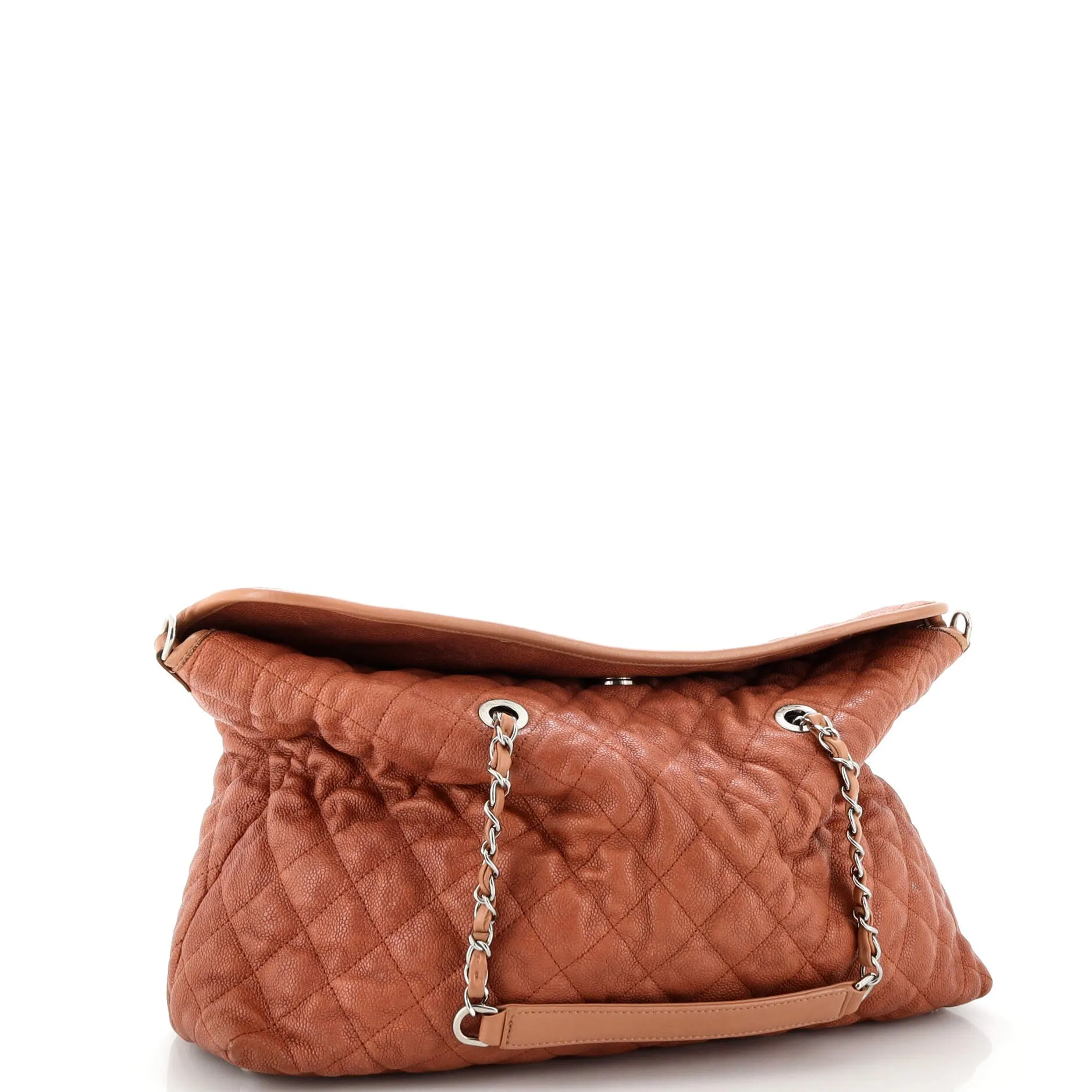 Chanel French Riviera Fold Tote Quilted