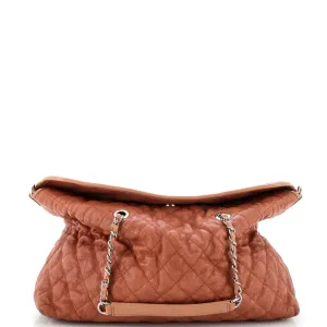 Chanel French Riviera Fold Tote Quilted