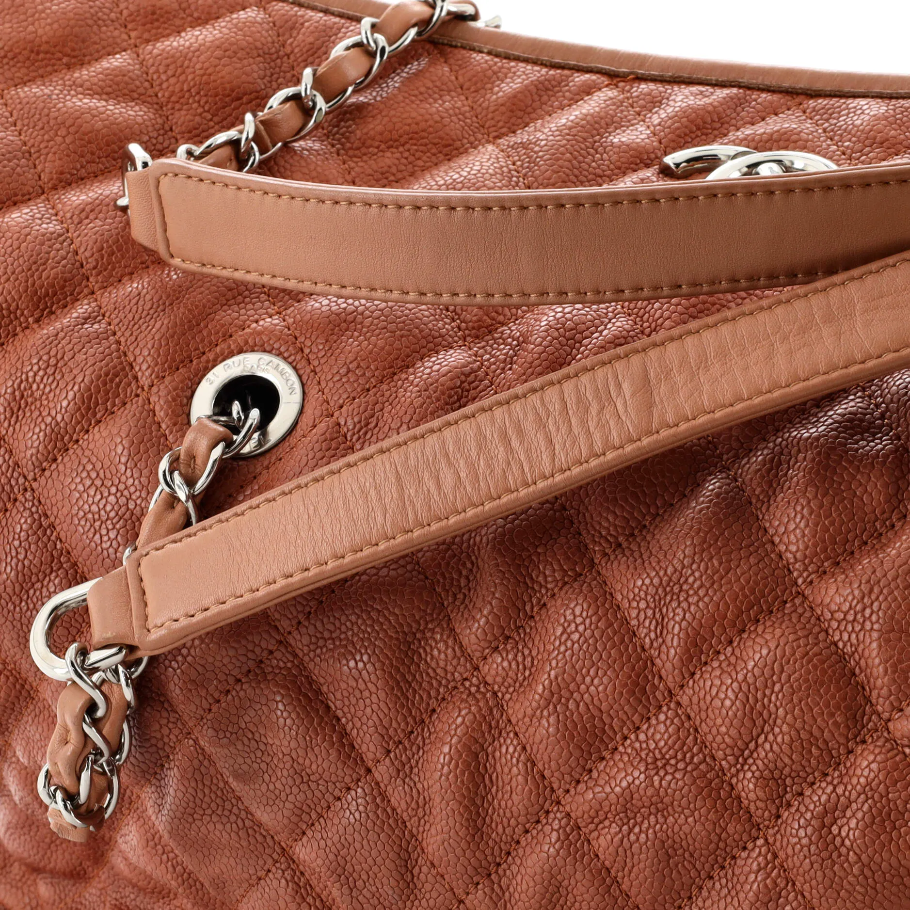 Chanel French Riviera Fold Tote Quilted