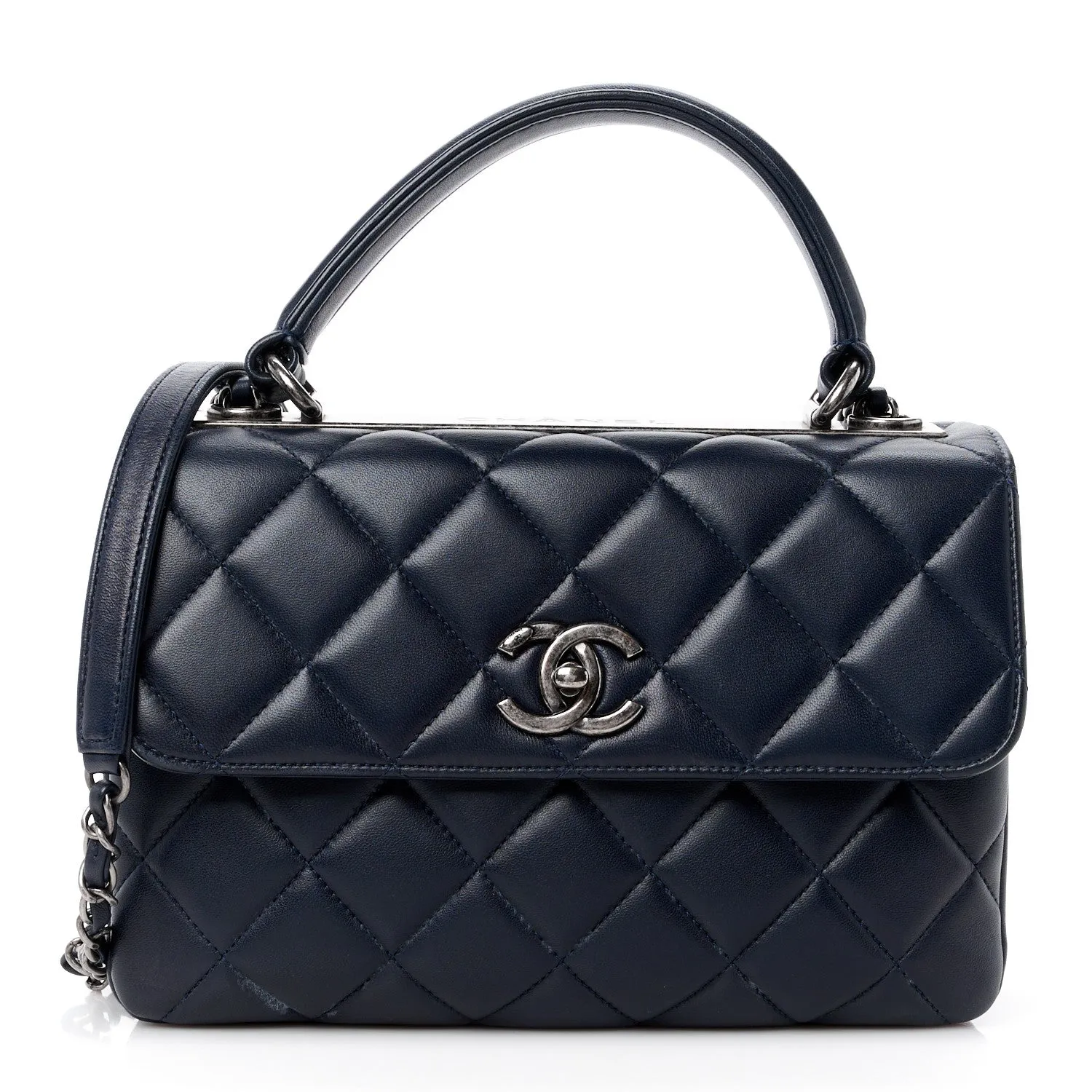 Chanel Lambskin Quilted Small Trendy Cc