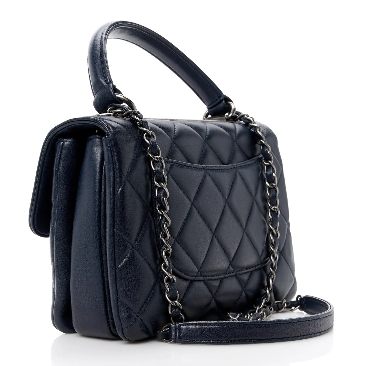 Chanel Lambskin Quilted Small Trendy Cc