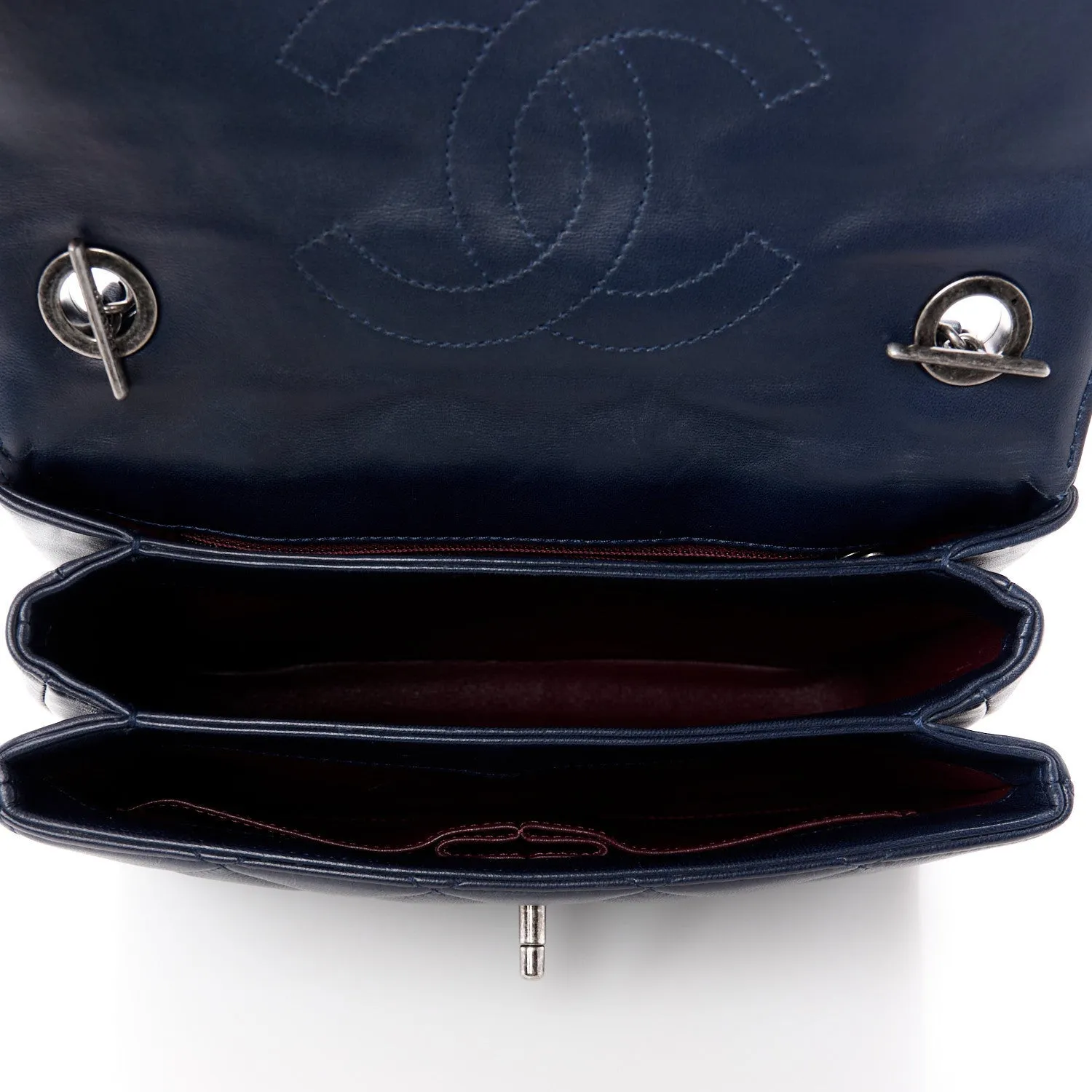 Chanel Lambskin Quilted Small Trendy Cc