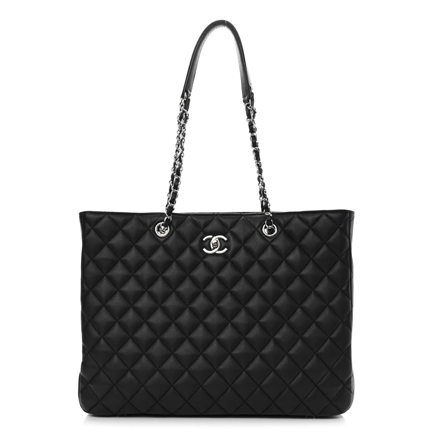 CHANEL QUILTED CALFSKIN LARGE CLASSIC TOTE BAG
