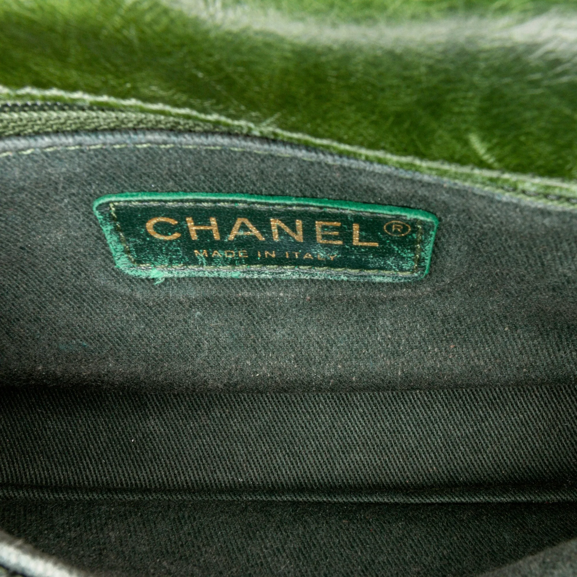 Chanel Small Top Handle Chevron Bag
