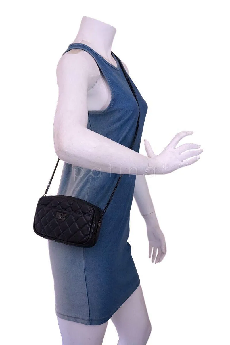 Chanel So Black Mini Reissue 2.55 Camera Case Crossbody Bag