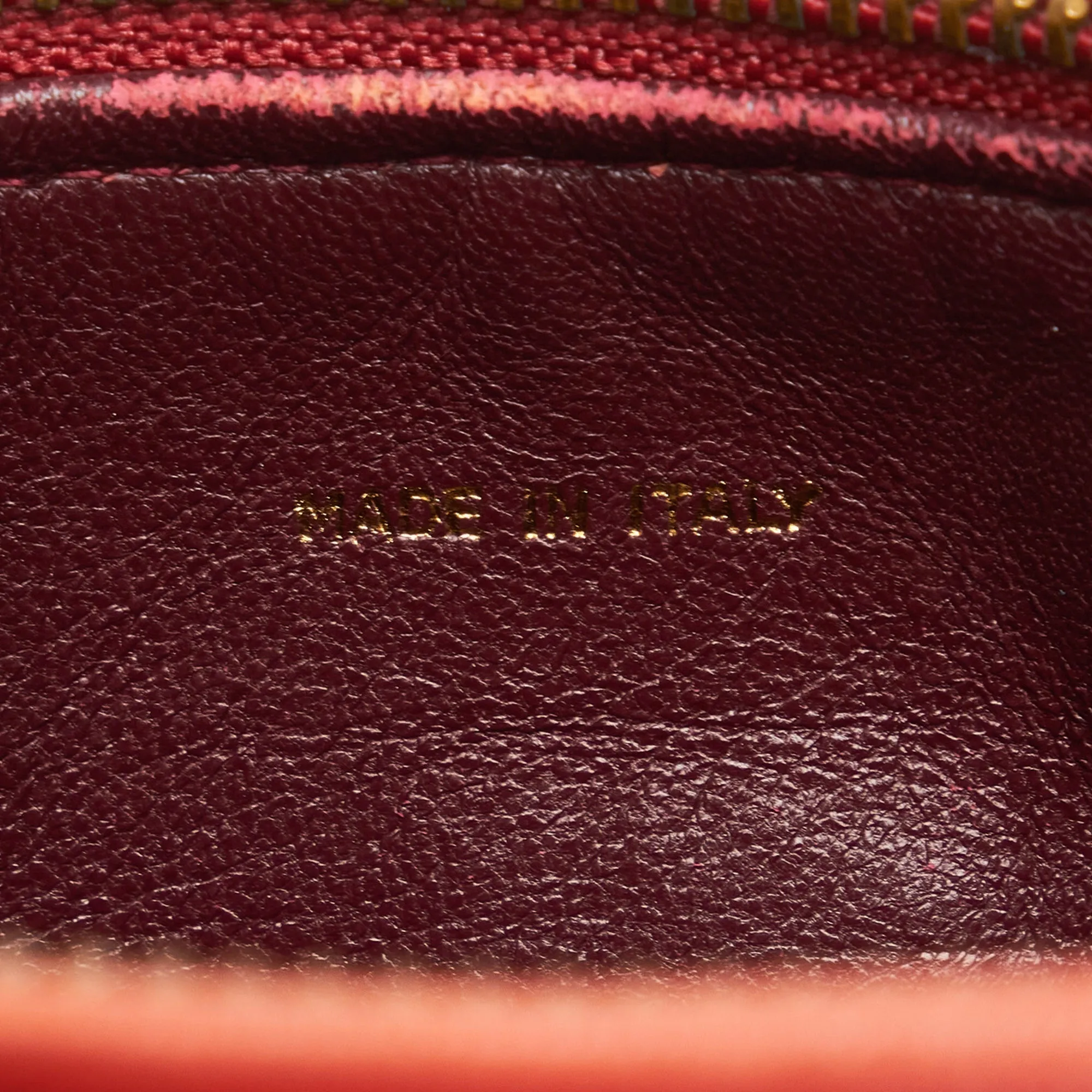 Chanel Timeless Crossbody Bag Coral Orange Lambskin Gold
