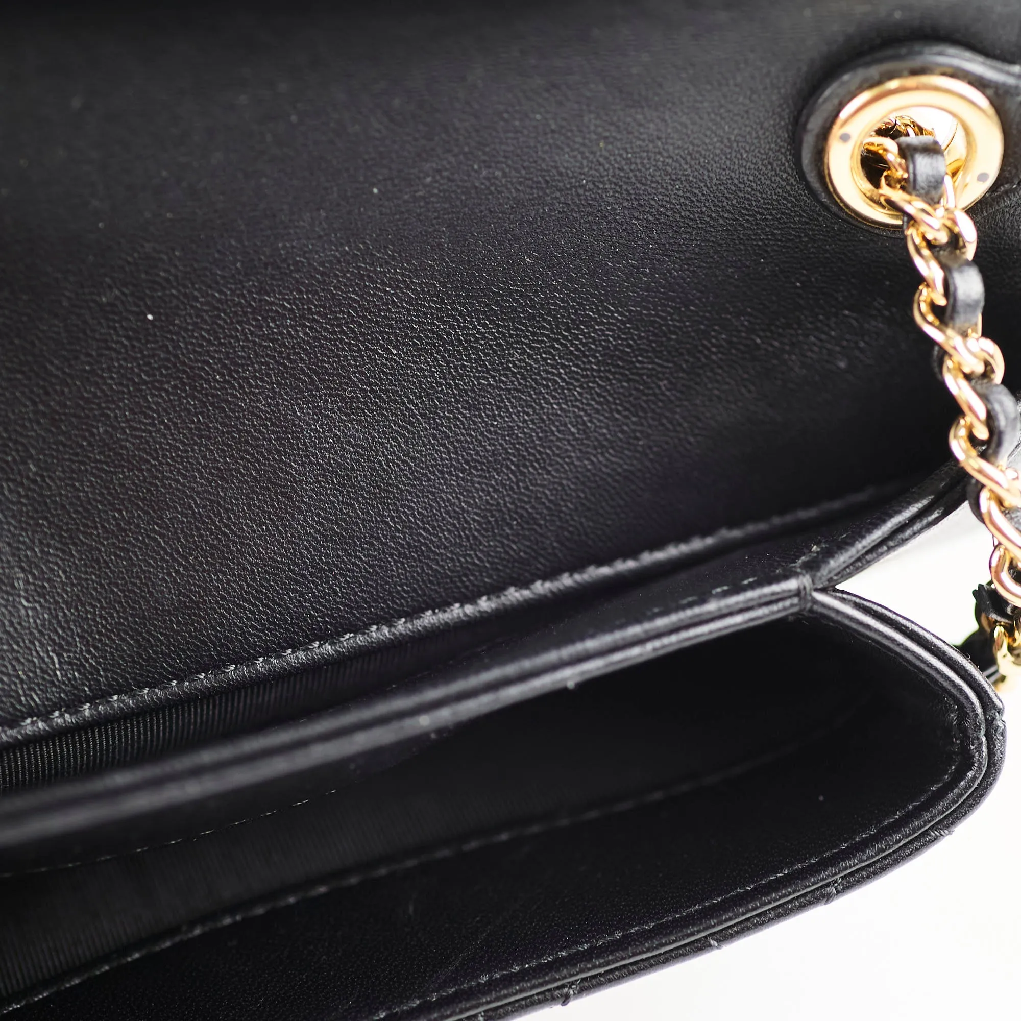 Chanel Unchained Flap Crossbody Bag Black