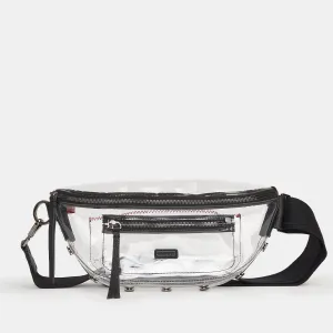 Charles Crossbody | Clear Black/Gunmetal | Med