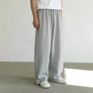 Chicmy-Korean style, Korean men's outfit, minimalist style, street fashion No. 4281 WIDE SWEATPANTS