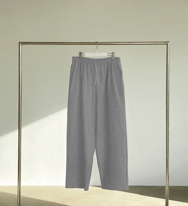 Chicmy-Korean style, Korean men's outfit, minimalist style, street fashion No. 4281 WIDE SWEATPANTS