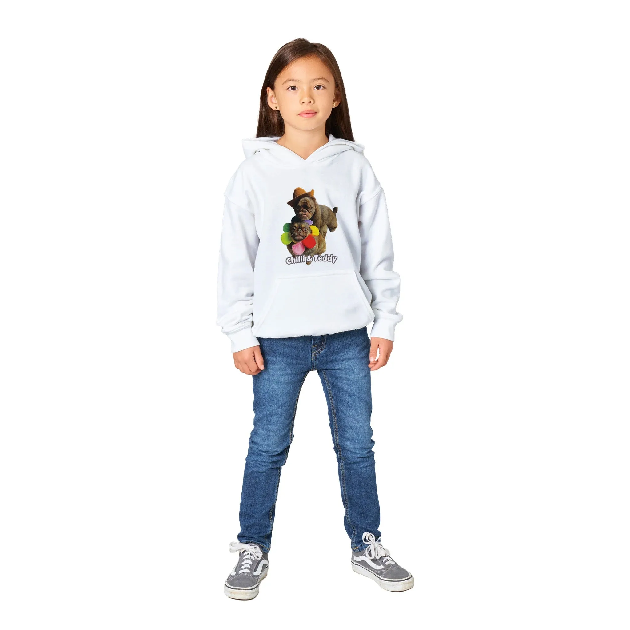 Chilli & Teddy Classic Kids Pullover Hoodie