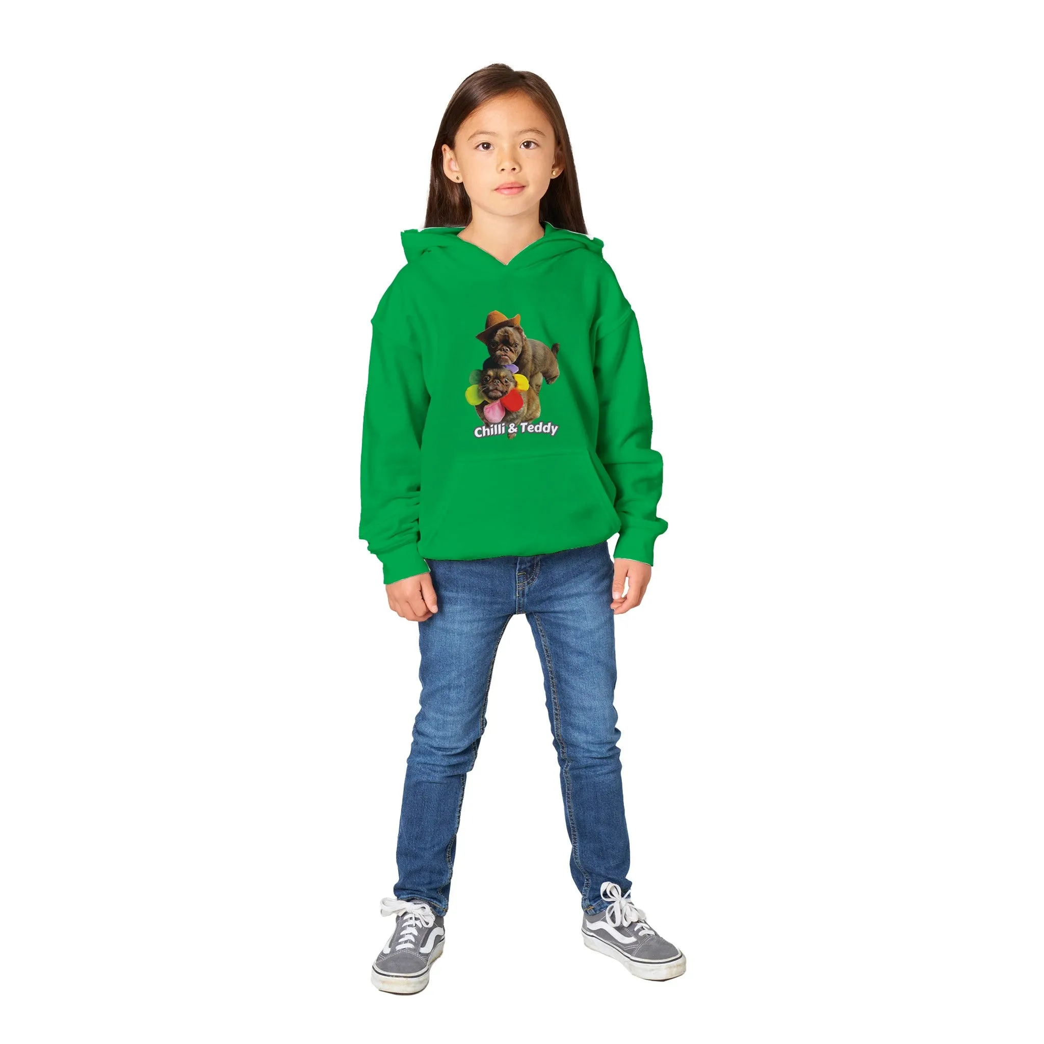 Chilli & Teddy Classic Kids Pullover Hoodie