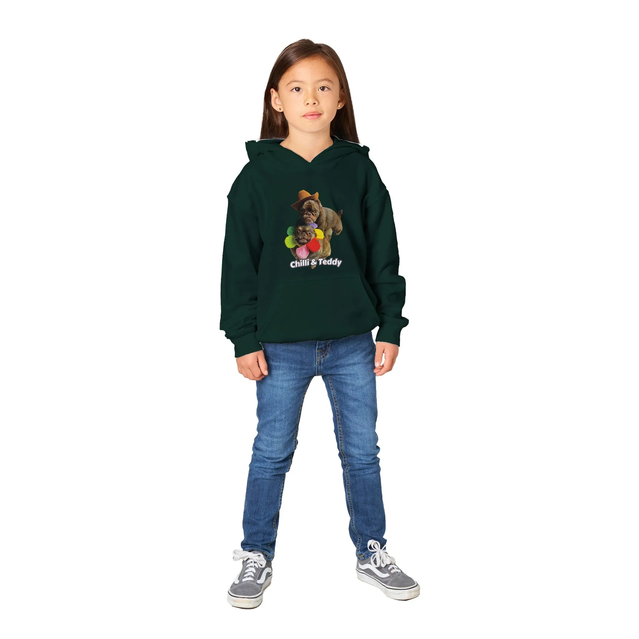 Chilli & Teddy Classic Kids Pullover Hoodie