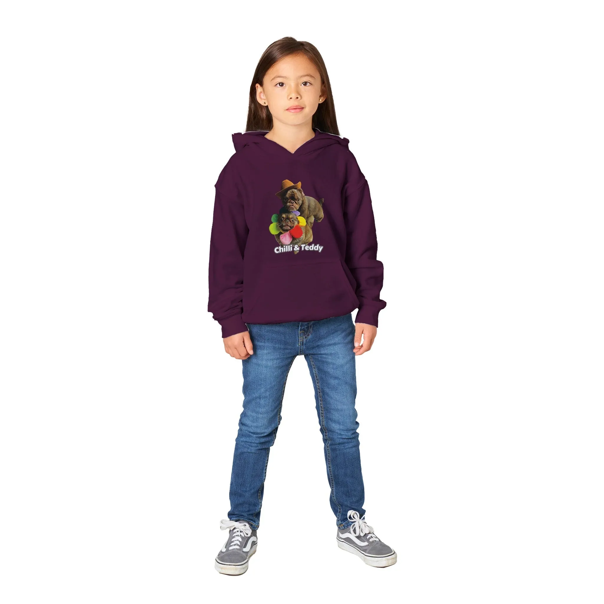 Chilli & Teddy Classic Kids Pullover Hoodie