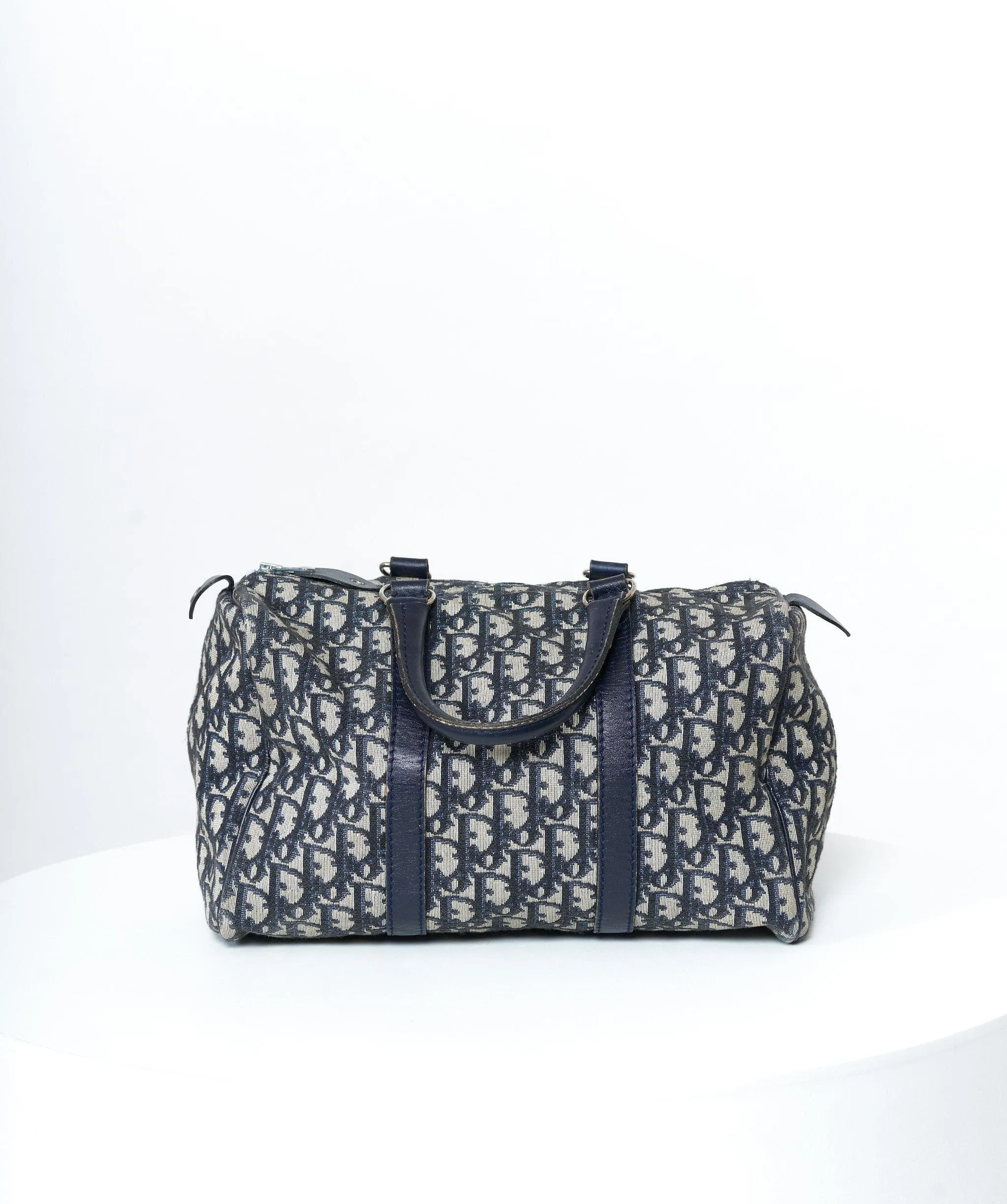 Christian Dior boston bag navy