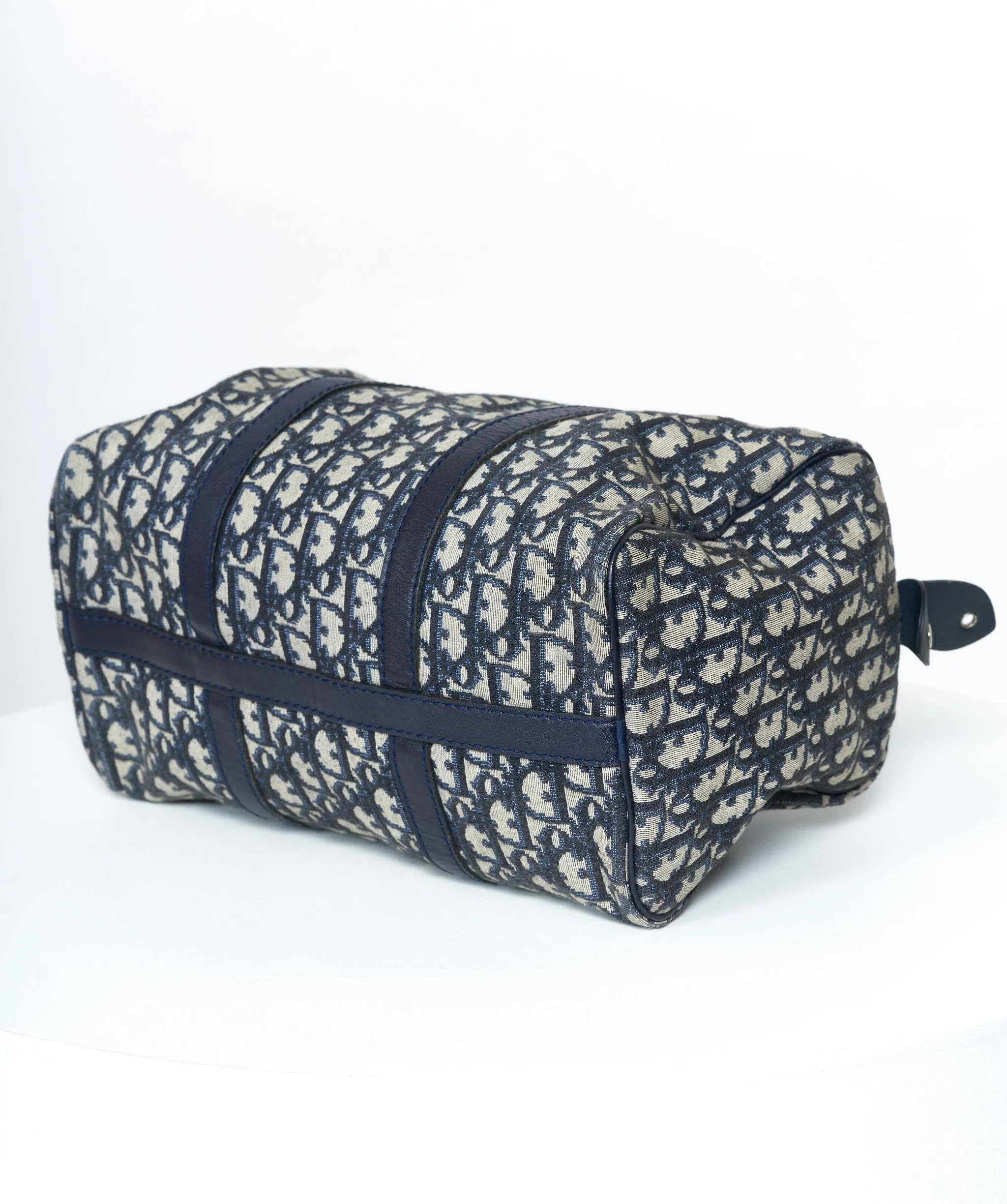 Christian Dior boston bag navy
