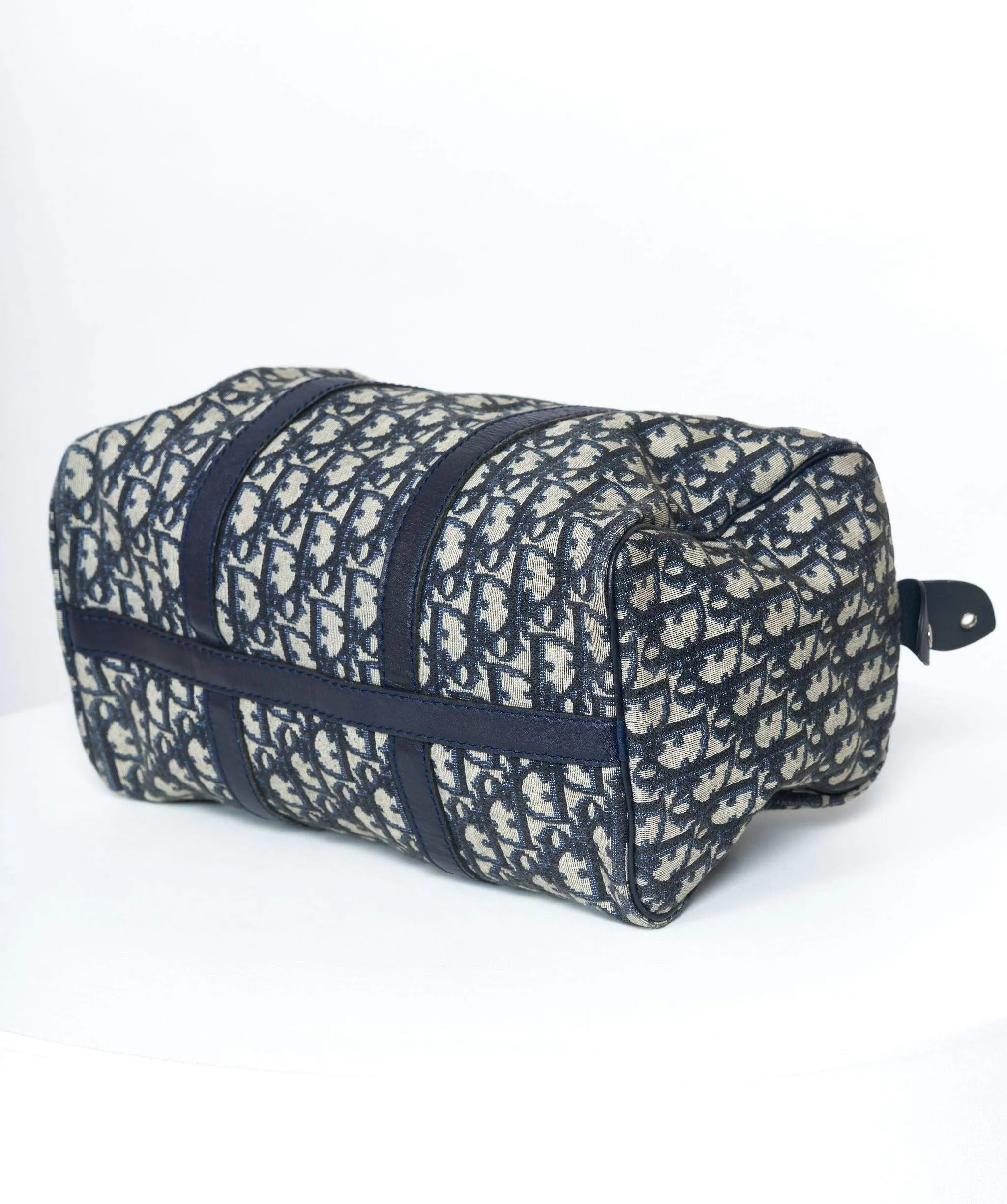 Christian Dior boston bag navy