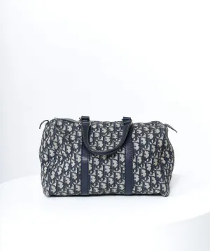 Christian Dior boston bag navy