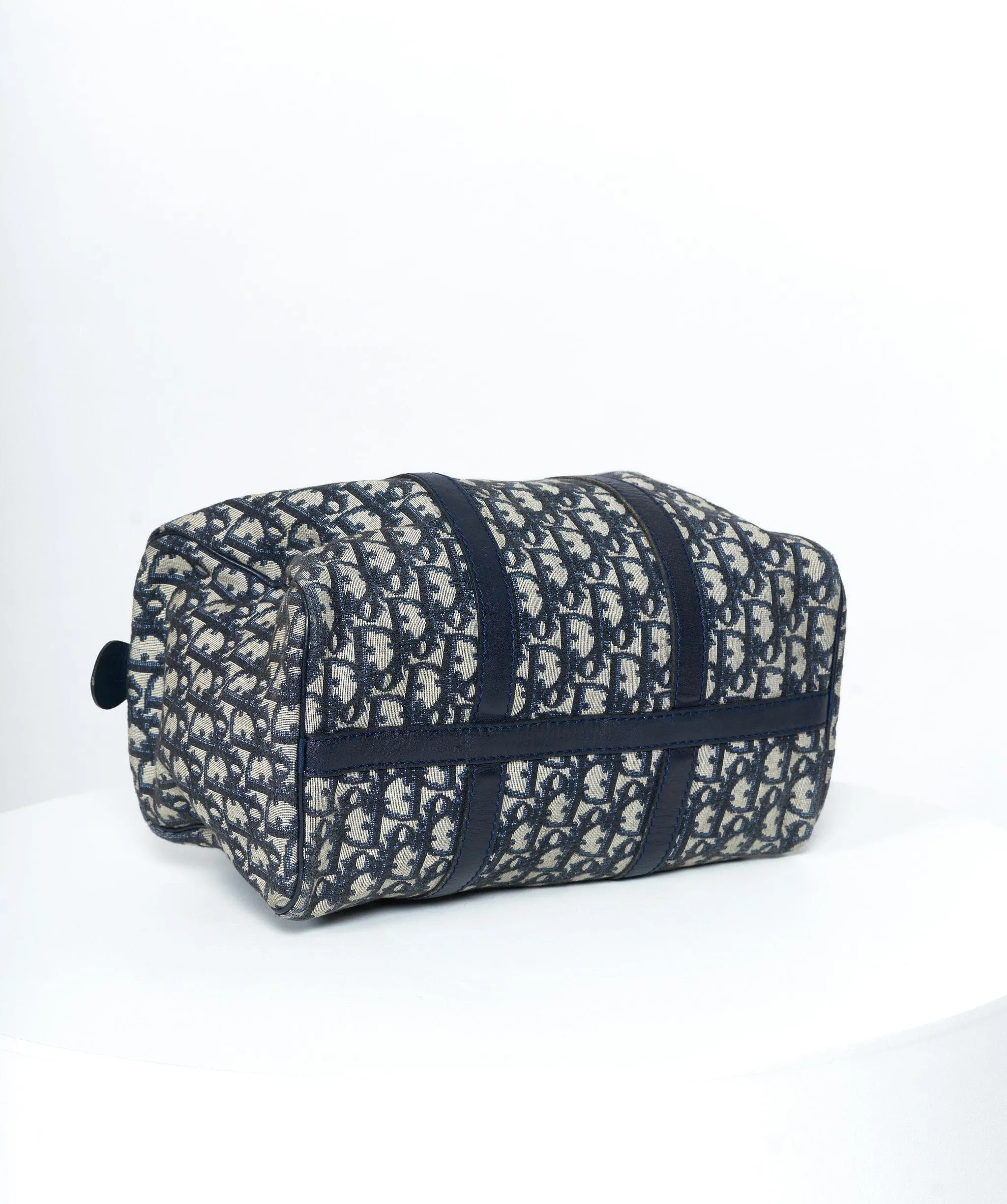 Christian Dior boston bag navy