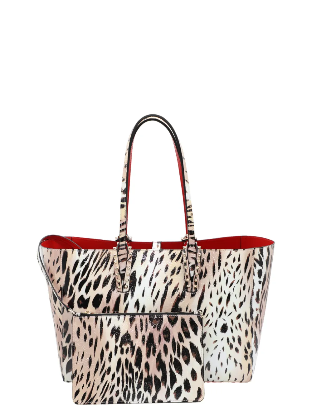 Christian Louboutin Cabata Gigi Soft Small Naplak in Leopard | In-Store Only