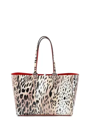 Christian Louboutin Cabata Gigi Soft Small Naplak in Leopard | In-Store Only