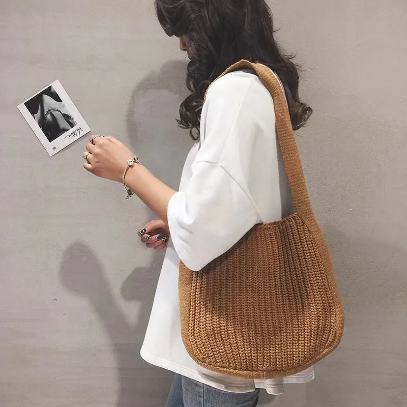 CL1096 - Korean Retro woolen knitted bag