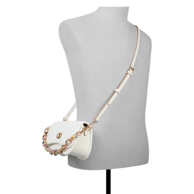CLAPPERTON SHOULDER BAG - WHITE