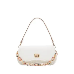 CLAPPERTON SHOULDER BAG - WHITE