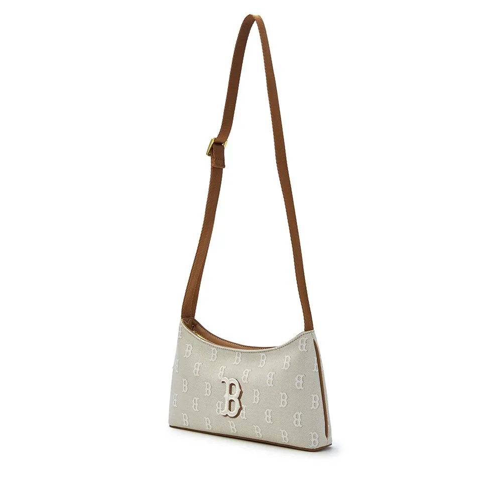 Classic Jacquard Monogram Crossbody Bag Boston Red Sox