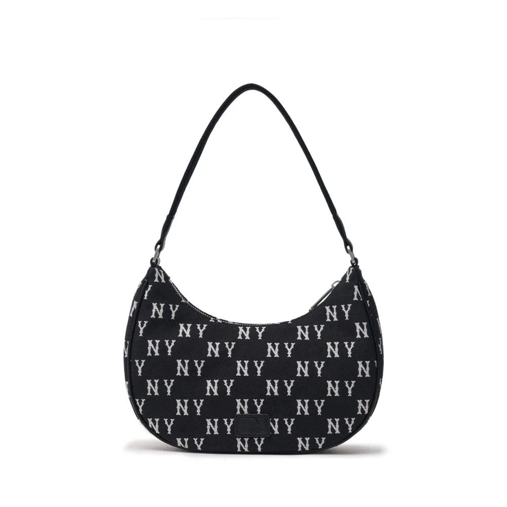 Classic Jacquard Monogram New York Yankees Shoulder Bag