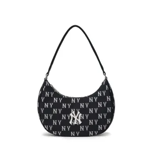 Classic Jacquard Monogram New York Yankees Shoulder Bag