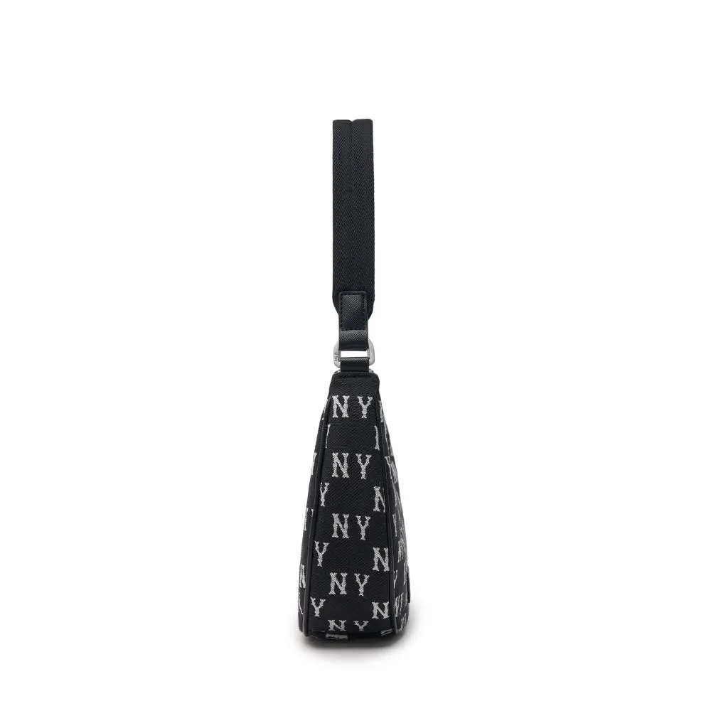 Classic Jacquard Monogram New York Yankees Shoulder Bag