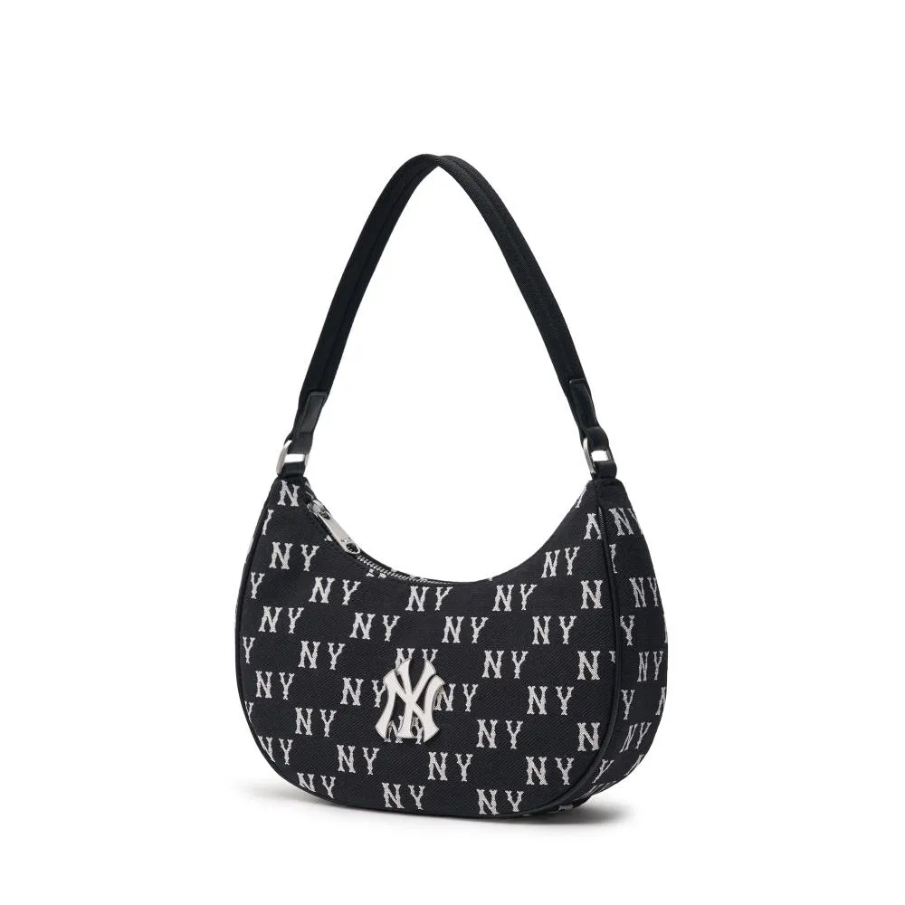 Classic Jacquard Monogram New York Yankees Shoulder Bag