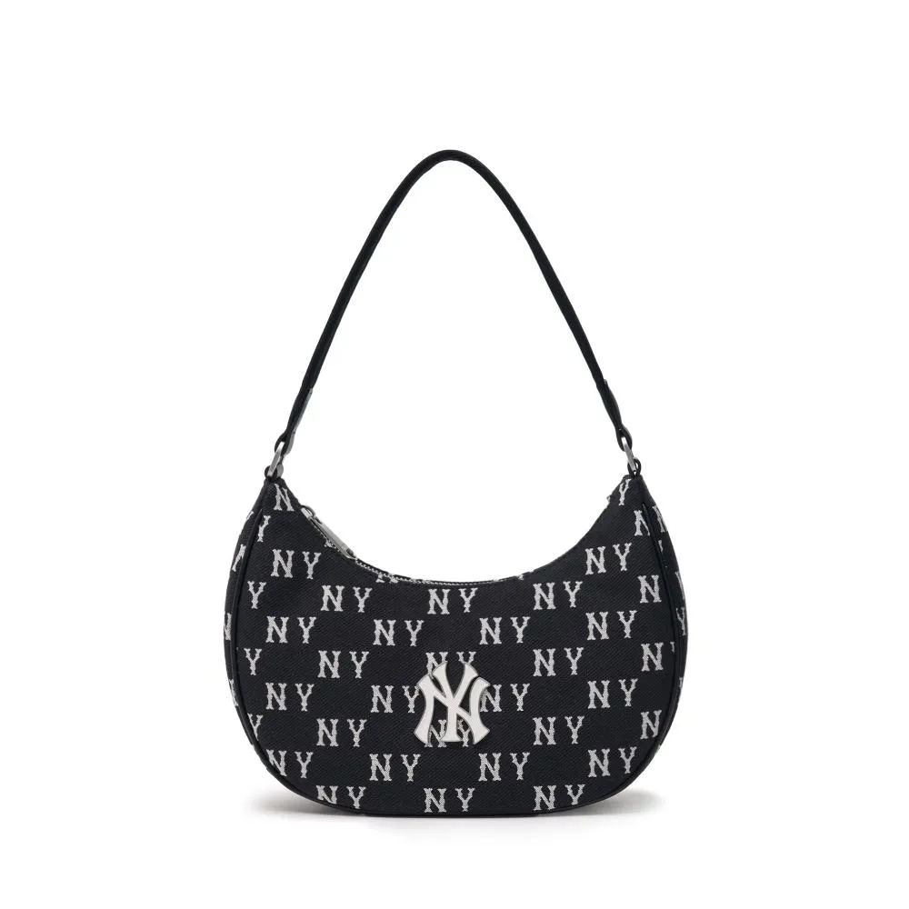 Classic Jacquard Monogram New York Yankees Shoulder Bag