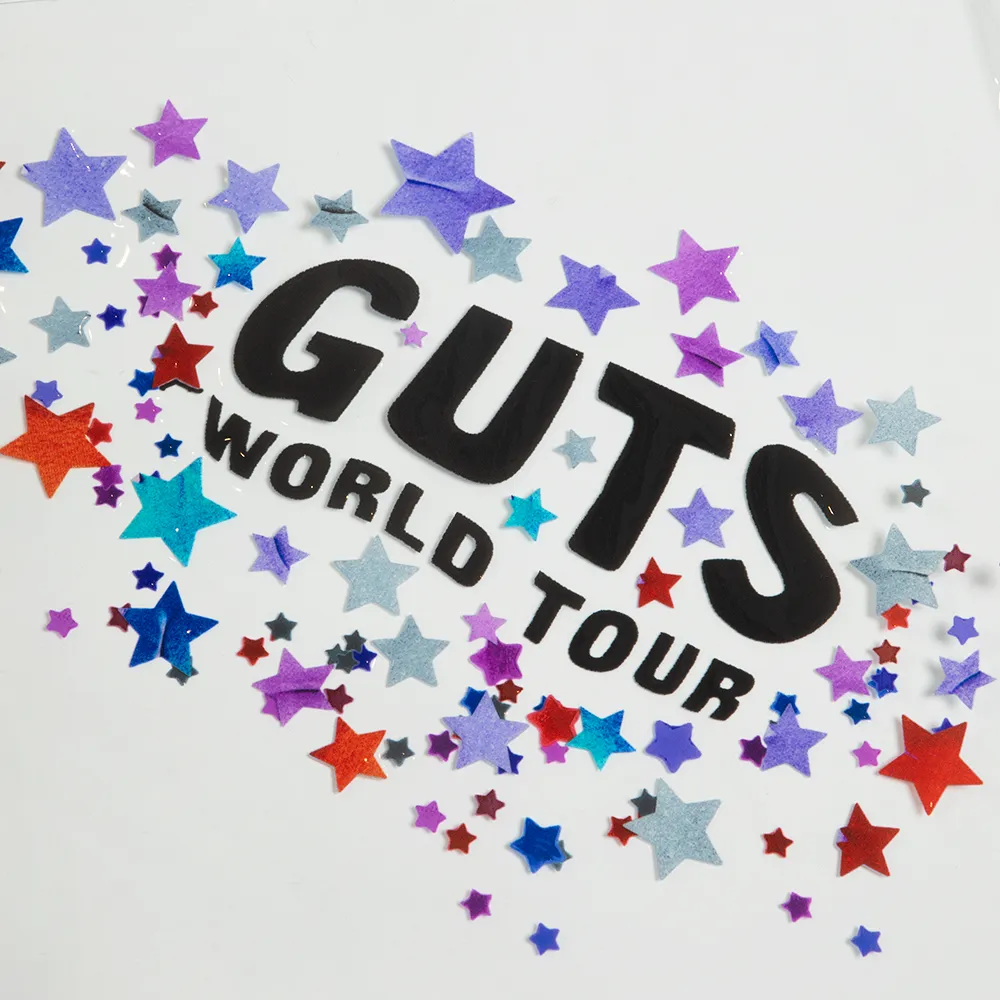 clear GUTS world tour tote