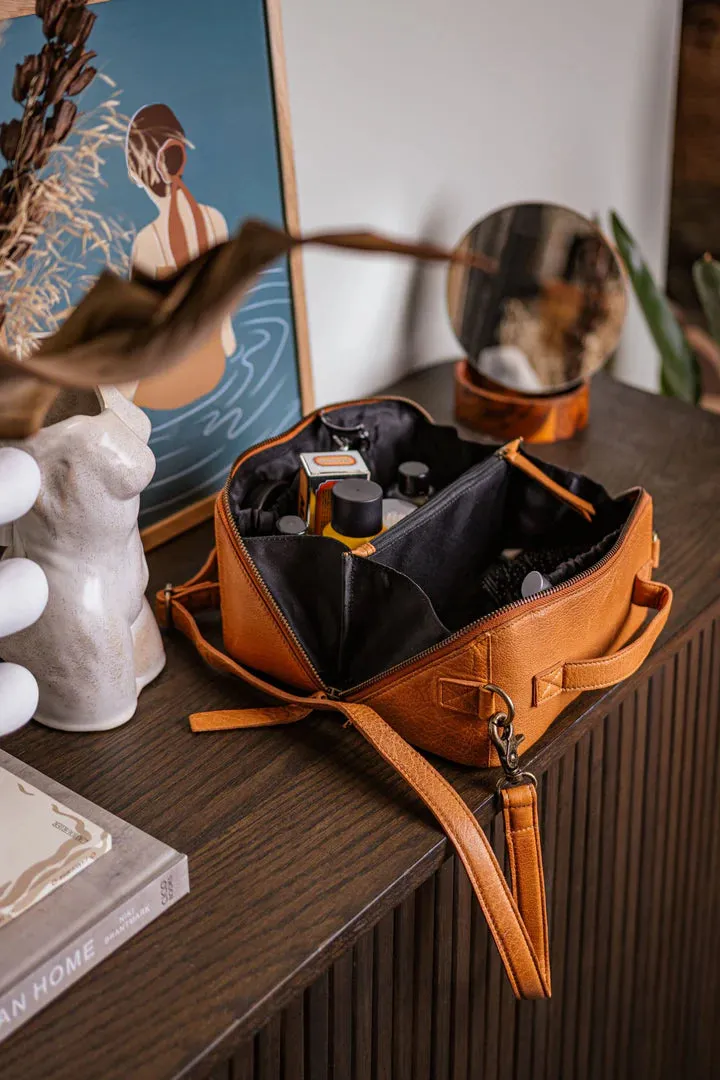 Cleo Leather Project Bag from Muud