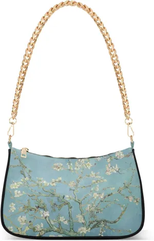 Cloudy Night Artwork Fashion Purse Hobo Formal Bag Women Vintage Handbags Colorful over the Shoulder Purse