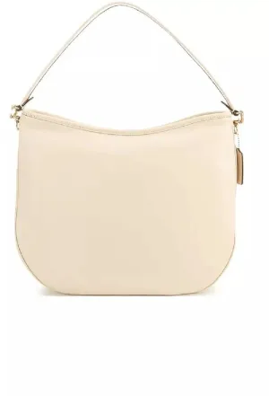 COACH Women's Soft Calf Leather Soft Tabby Hobo Ivory One Size