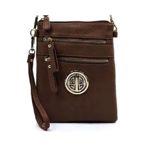 Coffee Logo Crossbody Hipster Purse