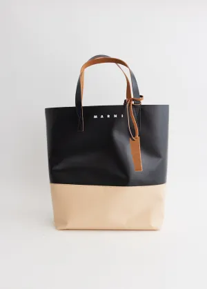 Color-blocked Tote Bag