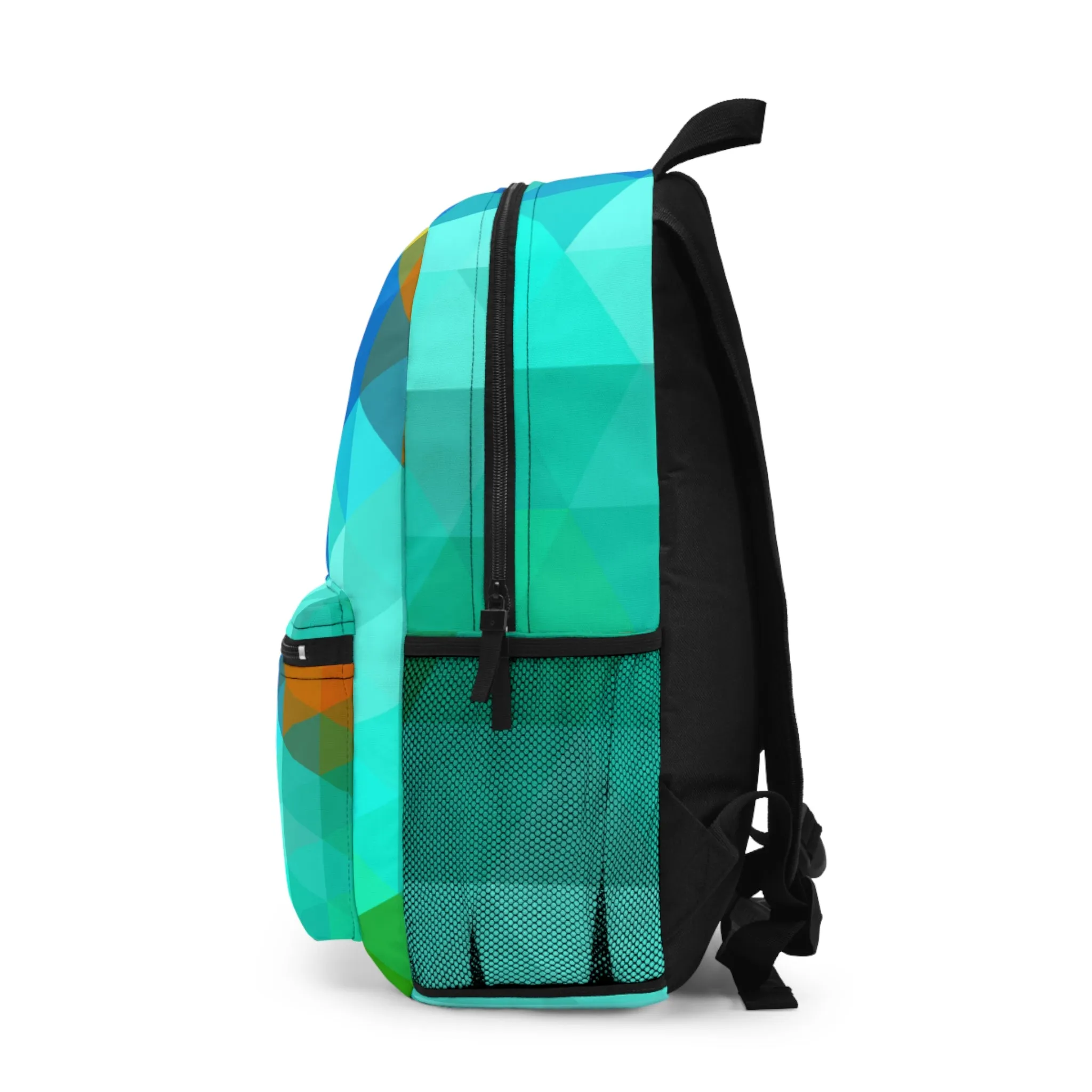 Color Geometrics Durable Waterproof Backpack