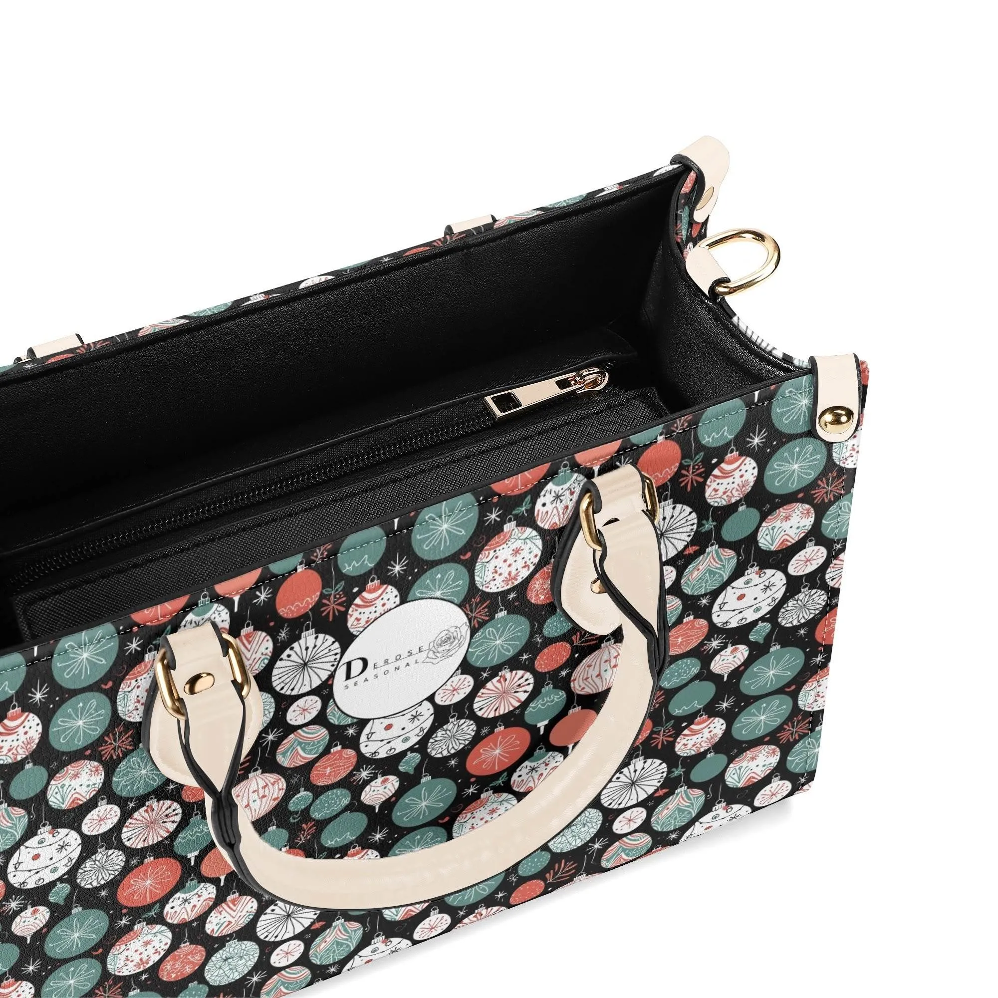 Colorful Ornament Luxury Women Leather Handbag (3 sizes)