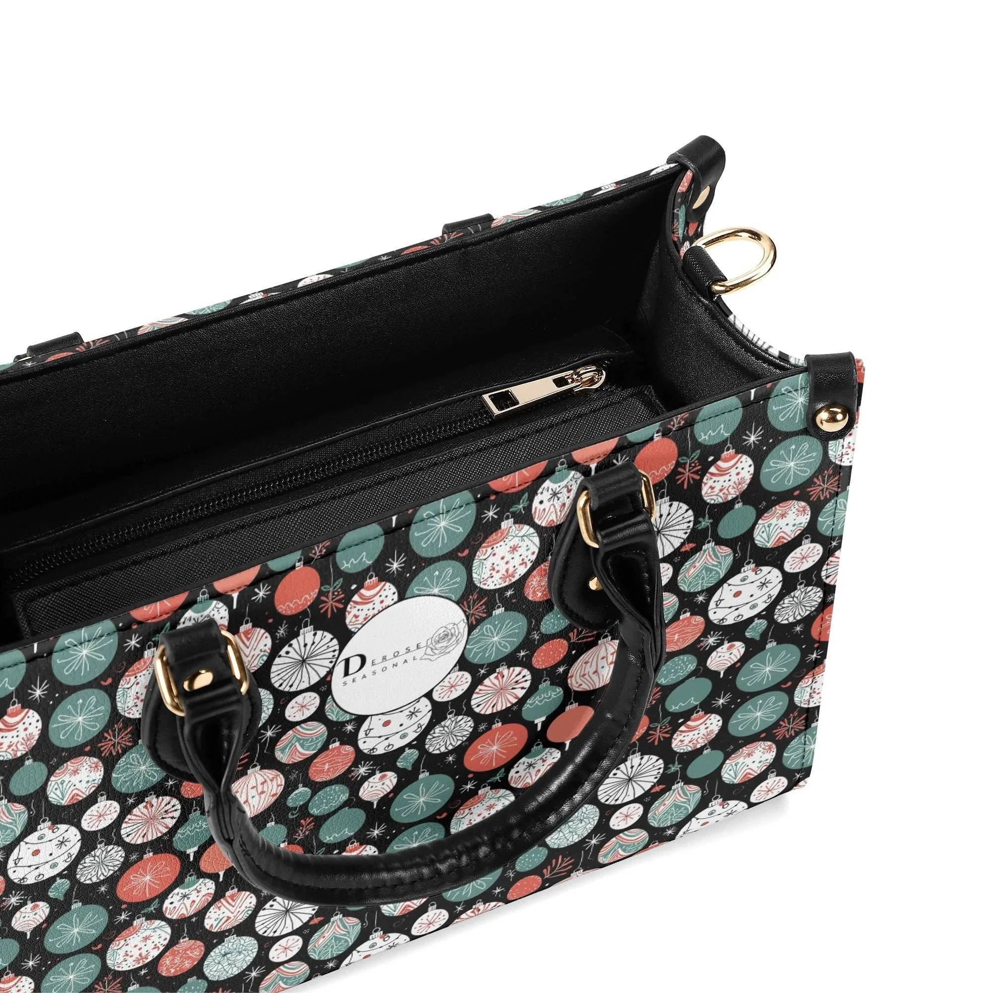Colorful Ornament Luxury Women Leather Handbag (3 sizes)