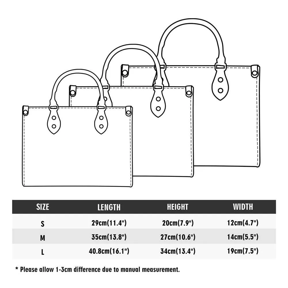 Colorful Ornament Luxury Women Leather Handbag (3 sizes)