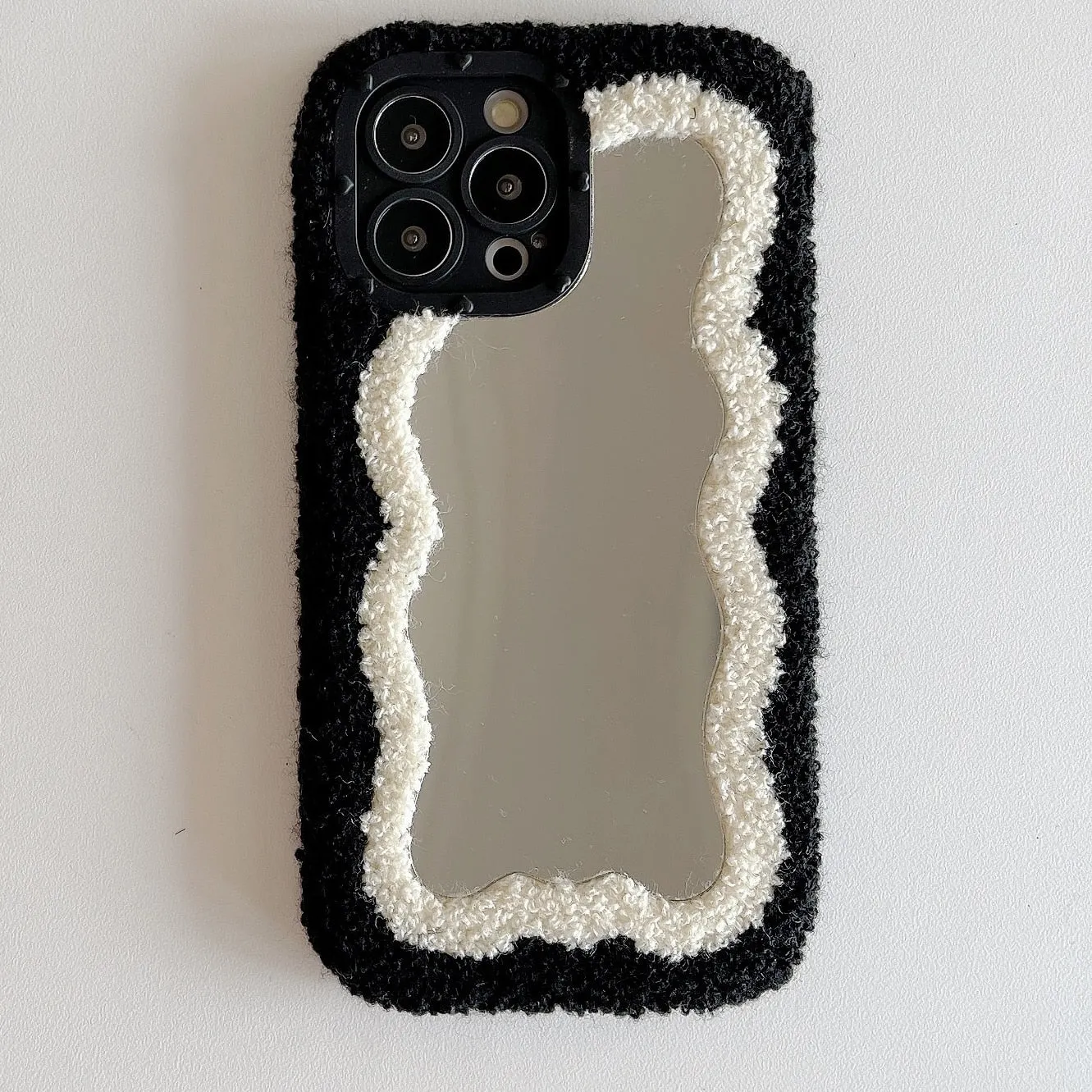 Colorful Plush Cozy Fluffy iPhone Protective Case