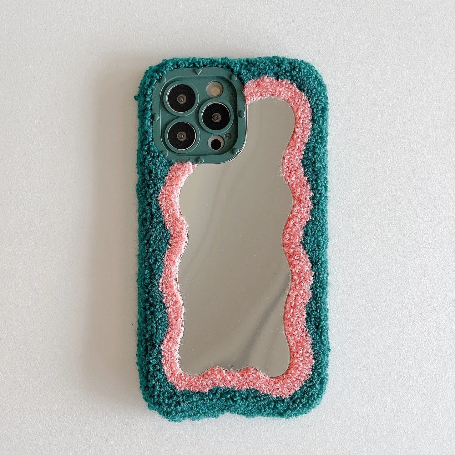 Colorful Plush Cozy Fluffy iPhone Protective Case