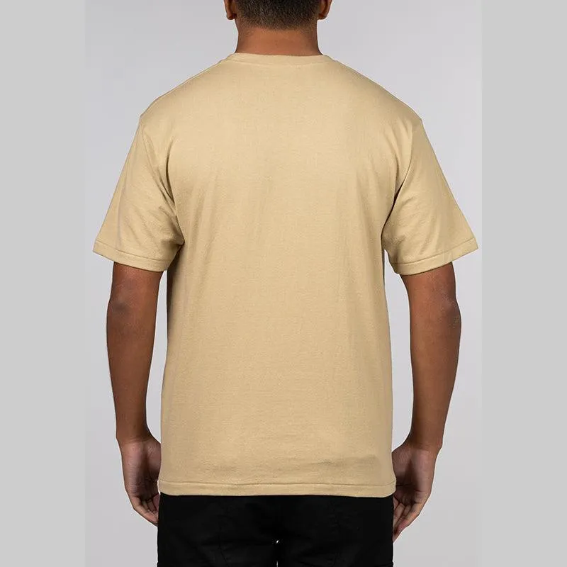 Comic Art Ape Head T-Shirt - Beige